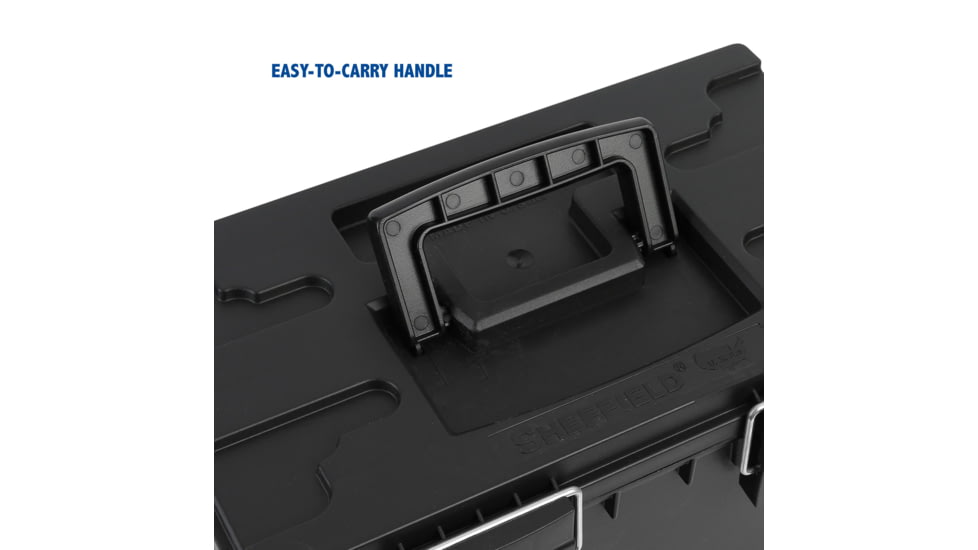 Sheffield XL Field Box w/ Tray, Black, 12701