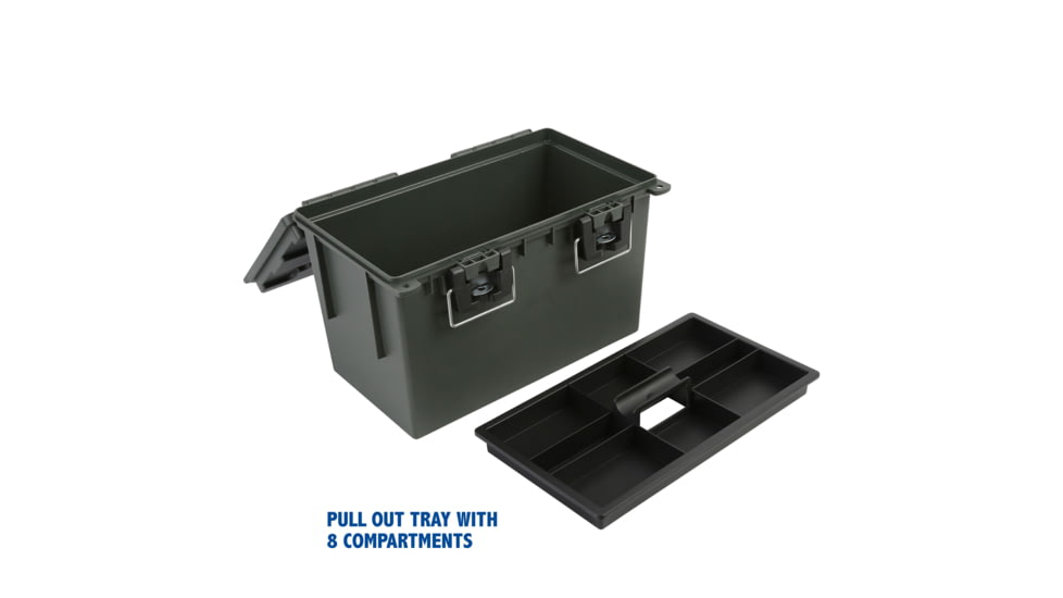 Sheffield XL Field Box w/ Tray, Olive Drab Green, 12712