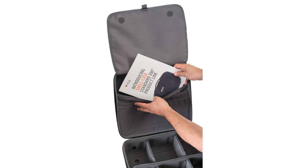 Shell-Case Hybrid 300 Model 340 - Pouch &amp; Divider, Black, STA-300-B43