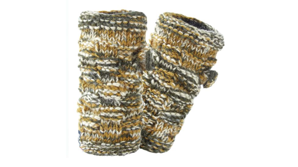 Sherpa Basket Weave Rimjhim Handwarmers, Karnali Sand, One size, KH1219-222