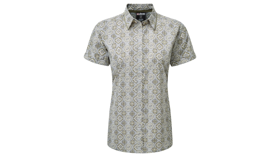 Sherpa Chakra Short Sleeve Shirt - Womens, Darjeeling Mist, Extra Small SW3131-DARJEELING MIST-XS