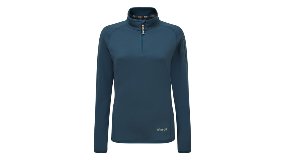 Sherpa Dikila 1/4 Zip Long Sleeve - Women's-Samudra-X-Large