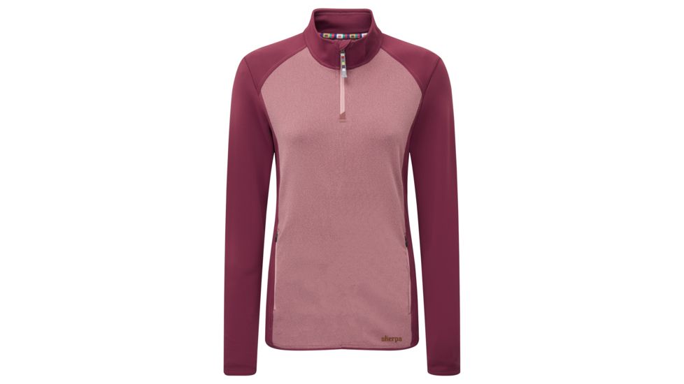 Sherpa Dikila Zip Tee - Womens, Laxmi, Small, SW3128-LAXMI-S