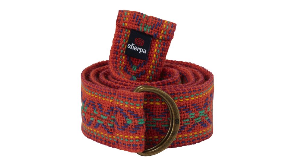 Sherpa Drukyul Woven Belt - Womens, Fresh Jalebi, Small KH1114-FRESH JALEBI-S
