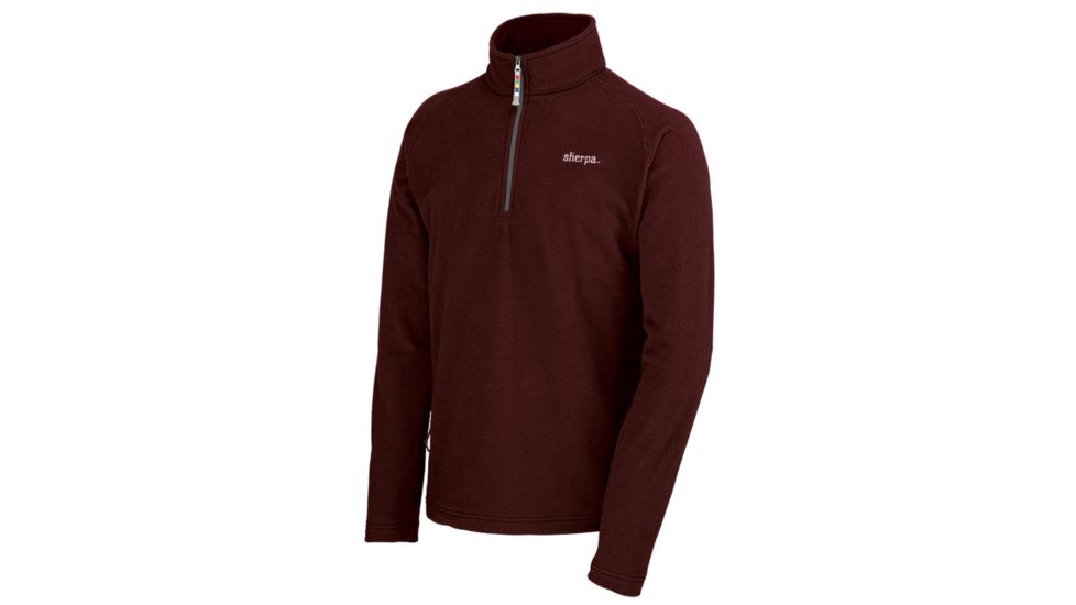 Sherpa Jaaro Half-Zip Top - Men's-Black-Large