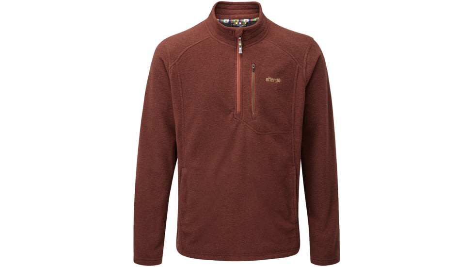 Sherpa Karma Zip Tee - Men's -Geelo-X-Large