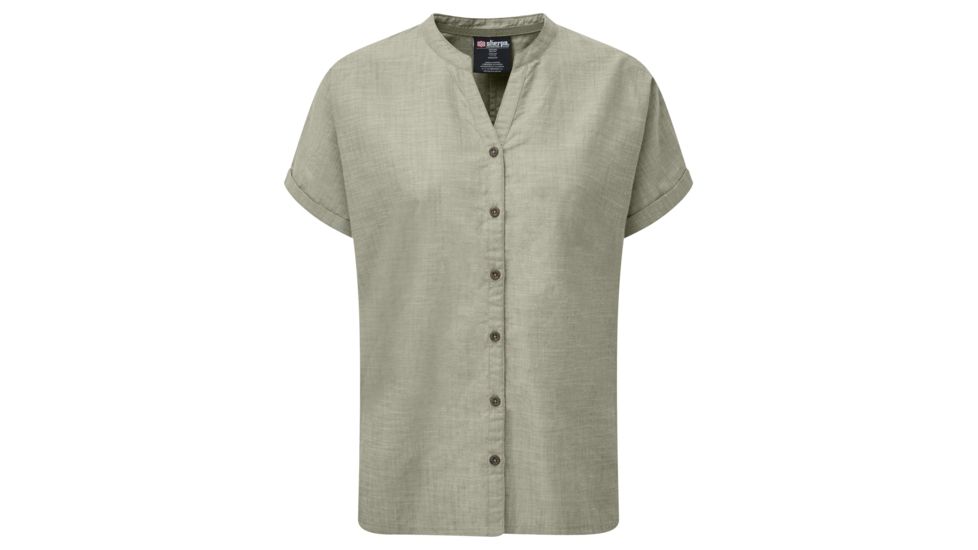 Sherpa Lokta Shirt - Womens, Koshi Green, Medium SW3132-KOSHI GREEN-M