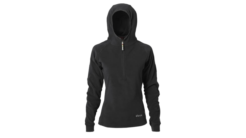 Sherpa Namche Hoodie - Women's-Black-X-Large