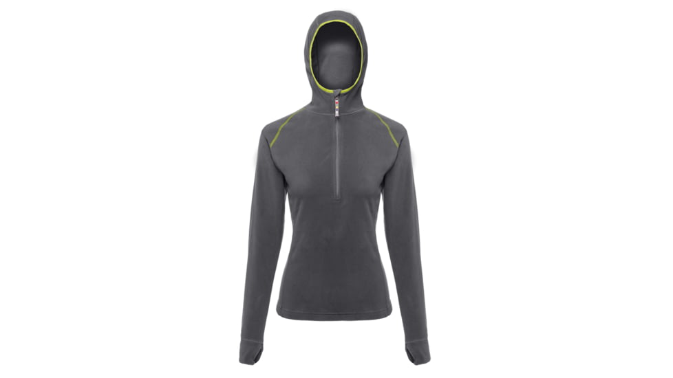 Sherpa Namche Hoodie - Women's-Monsoon Grey-X-Small