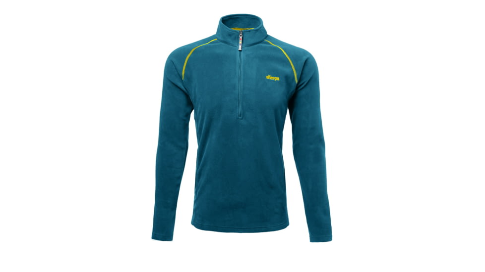 Sherpa Namche Zip Tee - Men's-Tista River-X-Large