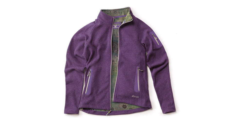 Sherpa Pasang Wool Blend Jacket - Women's-X-Small-Eggplant