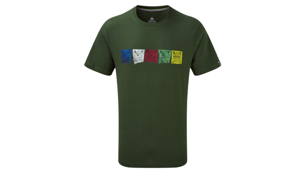 Sherpa Tarcho Tee - Mens, Mewa Green, Large, SM515-217-L