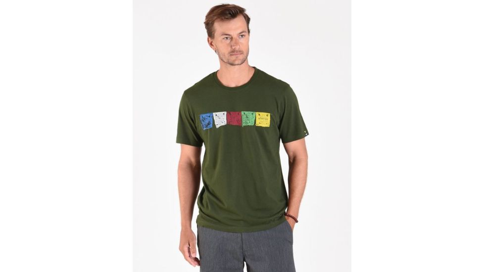 Sherpa Tarcho Tee - Mens, Mewa Green, Small, SM515-217-S