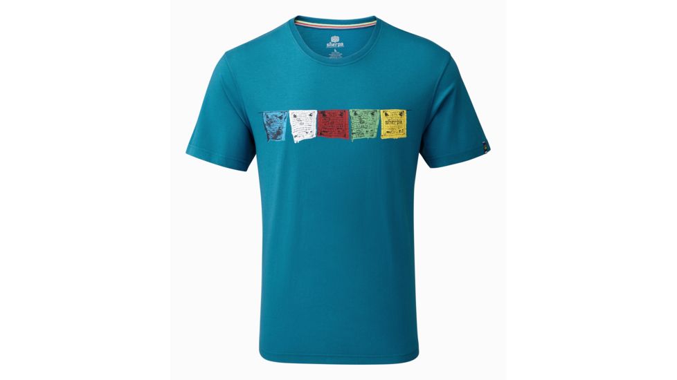 Sherpa Tarcho Tee - Mens, Raja Blue, Large, SM515-394-L