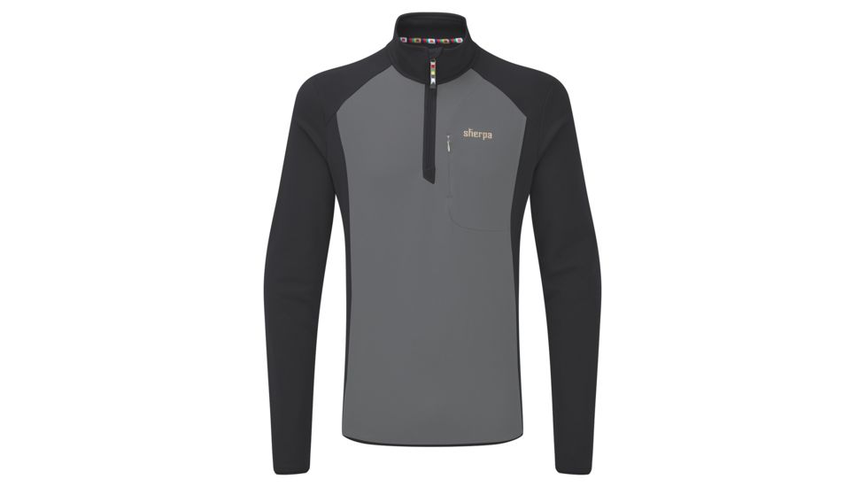 Sherpa Tsepun Zip Tee - Mens, Kharani, Extra Large, SM3123-KHARANI-XL