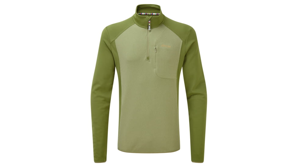 Sherpa Tsepun Zip Tee - Mens, Koshi Green, 2XL SM3123-KOSHI GREEN-XXL