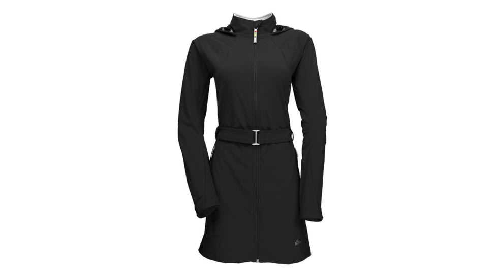 Sherpa Yatri Long Jacket - Women's-Black-Small