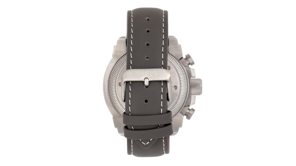 Shield Tesei Chronograph Diver Watch w/Date - Mens, White/Grey, One Size, SLDSH105-2