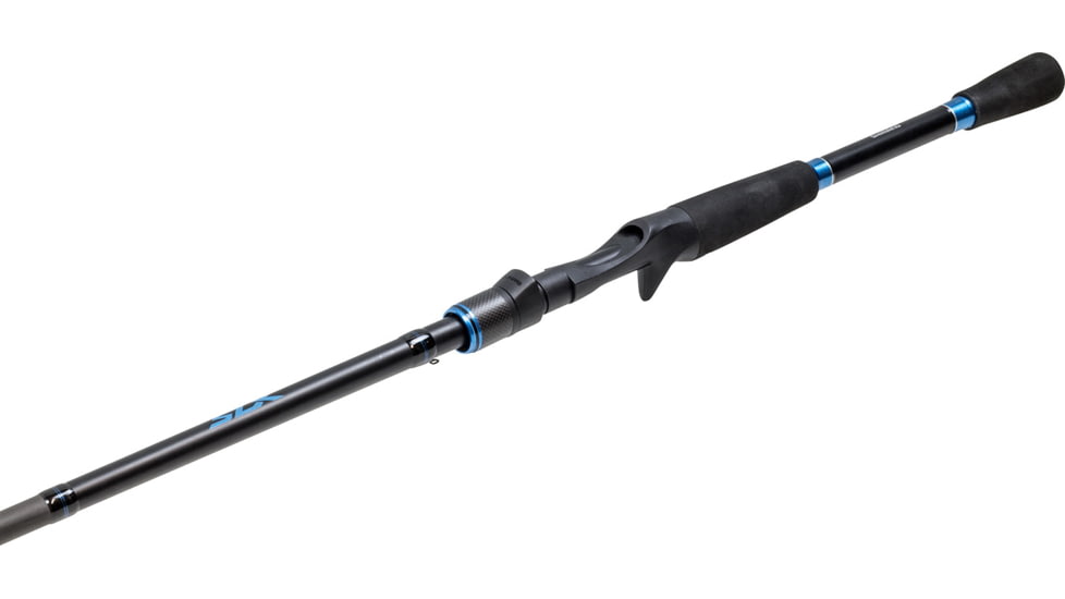 Shimano Slx Casting Rod Heavy, 1 Piece, Fast, 1/2-1 1/2oz Lures, 15lb-30lb, Mono/30lb-65lb, Pro, Eva Split Grips, 75, SLXC75H