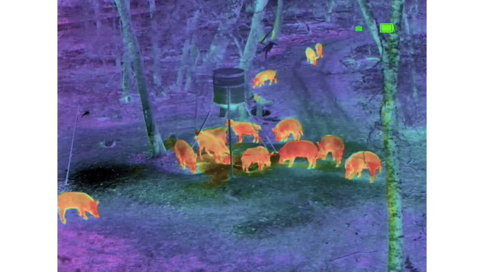 Shinenyx G1A/384 1x5.45-16.5mm Thermal Imaging Monocular with Mount, Black, G1A+Mount