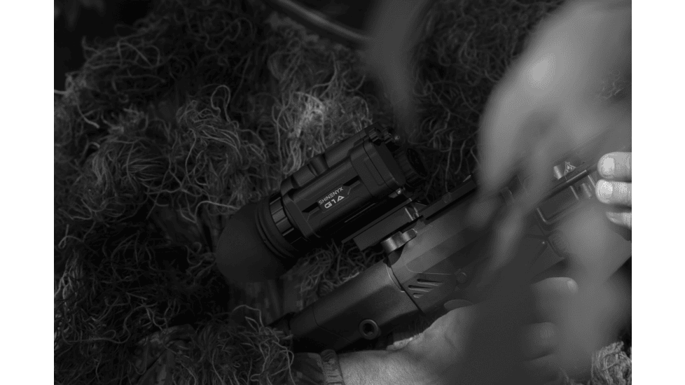 Shinenyx G1A/384 1x5.45-16.5mm Thermal Imaging Monocular with Mount, Black, G1A+Mount