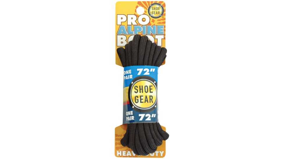 Shoe Gear Alpine Boot Laces 72'' Black 310-42