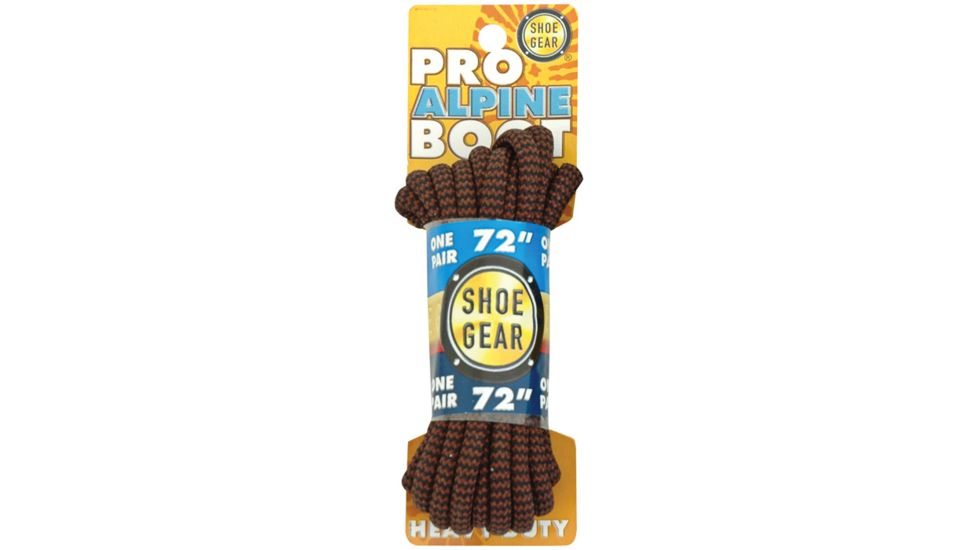 Shoe Gear Alpine Boot Laces 72'' Brn/blk 310-12