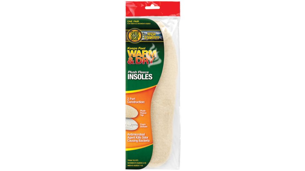 Shoe Gear Warm And Dry Fleece Insoles 794-29