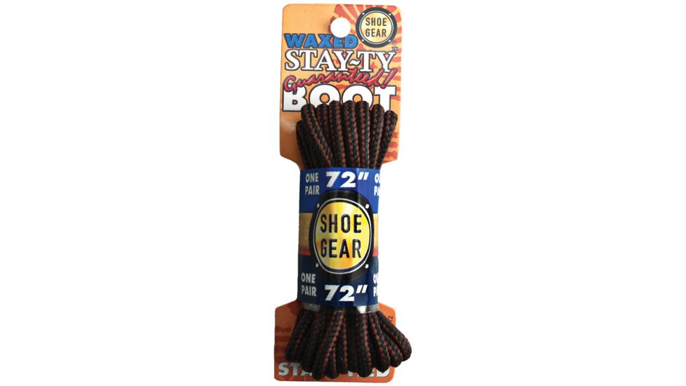 Shoe Gear Waxed Boot Laces 72'' Brn/brn 311-12