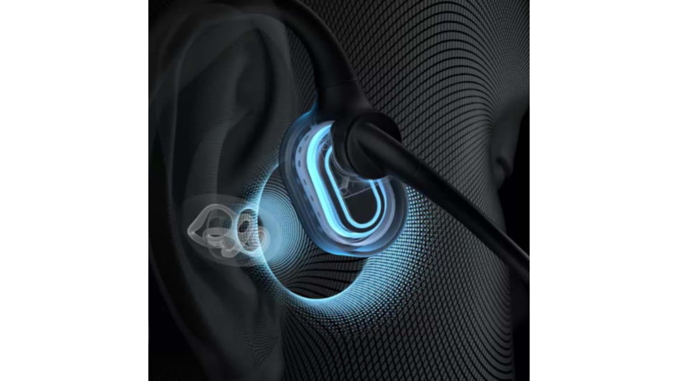 Shokz OpenComm 2 Headset, Black, C110-AN-BK-US