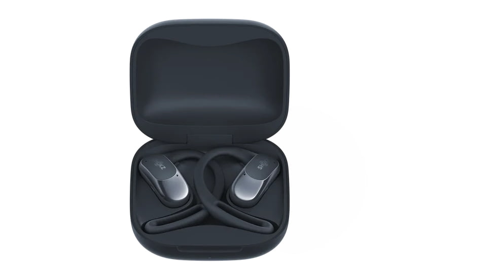 Shokz OpenFit Air Headphones, Black, Regular, T511-ST-BK-US