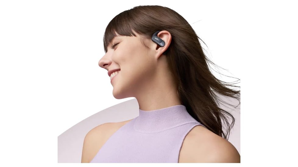 Shokz OpenFit Air Headphones, Black, Regular, T511-ST-BK-US