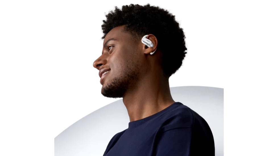 Shokz OpenFit Air Headphones, White, Regular, T511-ST-WT-US