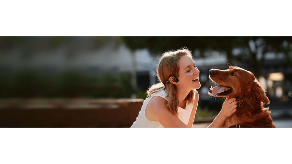 Shokz OpenMove Bone Conduction Open-Ear Lifestyle/Sport Headphones, Grey, S661-ST-GY-US