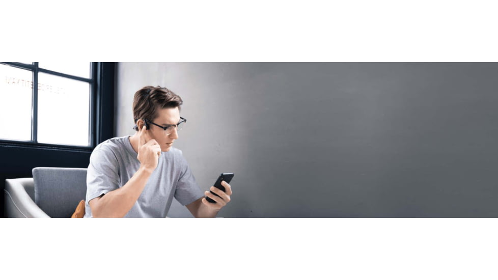 Shokz OpenMove Bone Conduction Open-Ear Lifestyle/Sport Headphones, Grey, S661-ST-GY-US