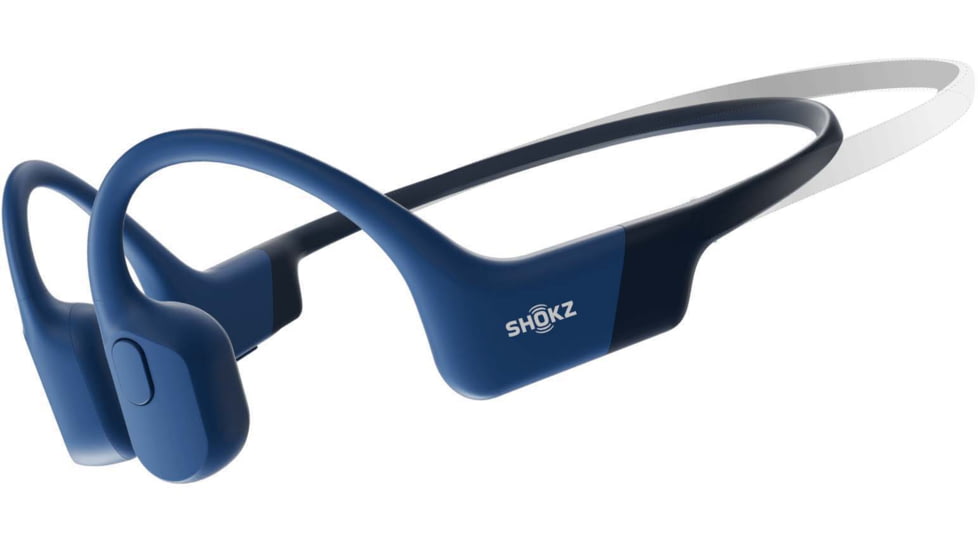 Shokz OpenRun Mini Bone Conduction Open-Ear Endurance Headphones, Blue, S803-MN-BL-US