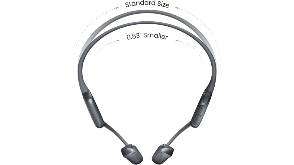 Shokz OpenRun Pro2 Mini Headphones, Black, Mini, S821-MN-BK-US