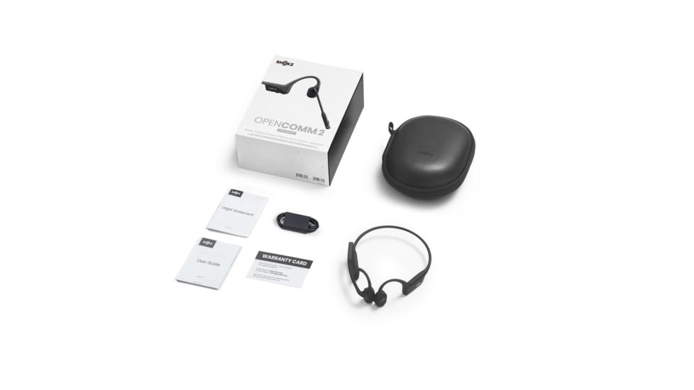 Shokz Two 2025 Upgrade Headphone Headset, Black, Standard, C120-AN-BK-US