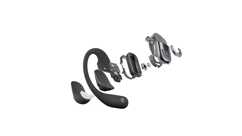 Shokz Two Plus Headphone, Black, Standard, T921-ST-BK-US