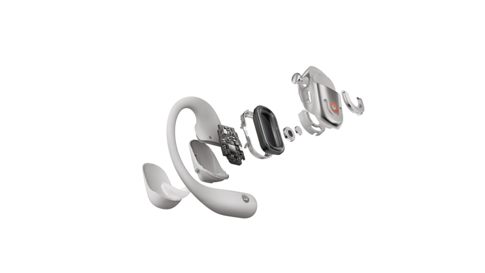 Shokz Two Plus Headphone, Grey, Standard, T921-ST-GY-US