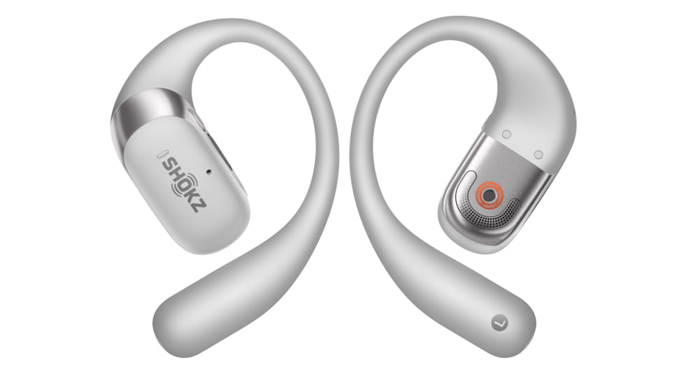 Shokz OpenFit 2+ Open-Ear Headphones, Grey, T921-ST-GY-US