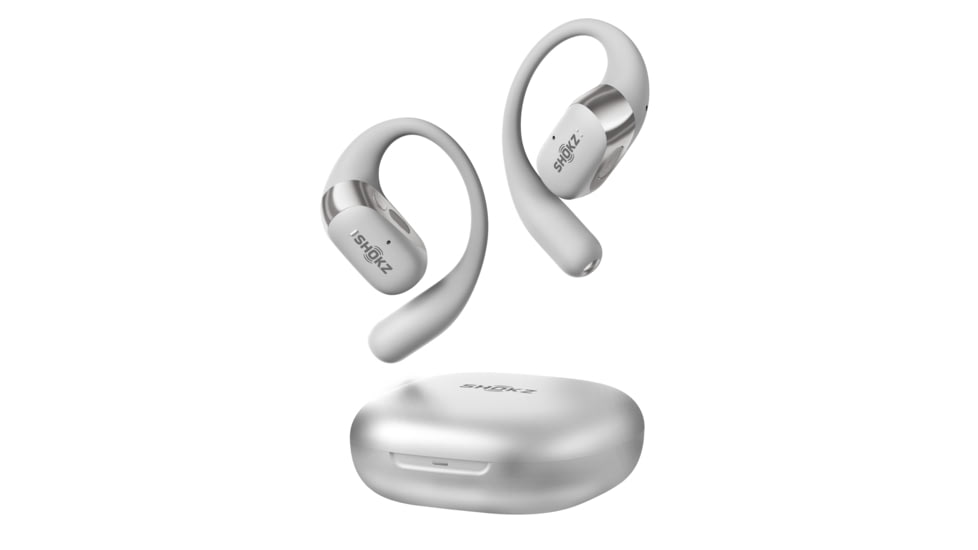 Shokz Two Plus Headphone, Grey, Standard, T921-ST-GY-US