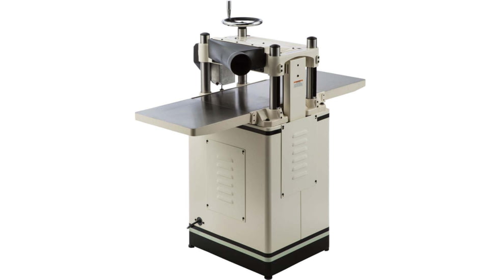 Shop Fox 15in 3 HP motor and 5200 RPM Fixed-Table Planer w/Helical Cutterhead, W1874