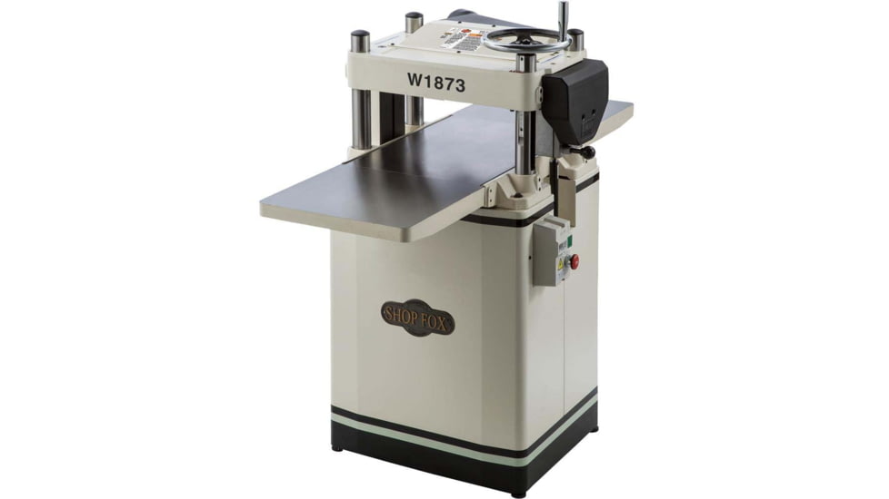 Shop Fox 15in 3 HP motor and 5200 RPM Fixed-Table Planer, W1873