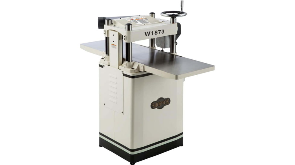 Shop Fox 15in 3 HP motor and 5200 RPM Fixed-Table Planer, W1873