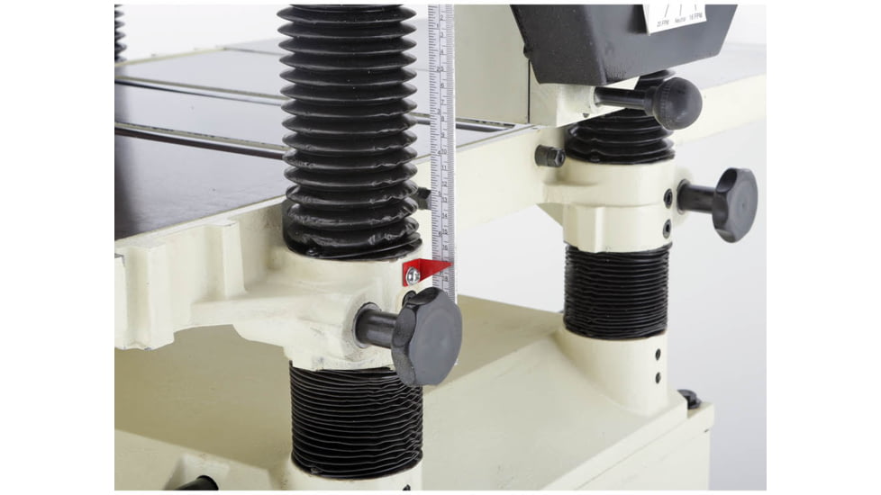 Shop Fox 20in Planer, with Built-in Mobile Base and Spiral Cutterhead, W1754S