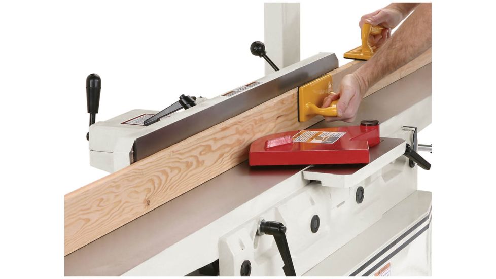 Shop Fox Jointer with Adjustable Beds and Spiral Cutterhead 8in, W1741S