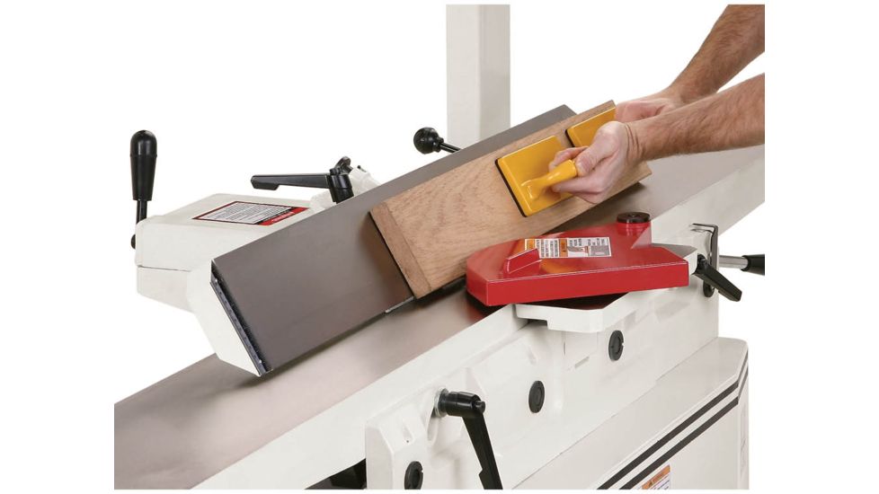 Shop Fox Jointer with Adjustable Beds and Spiral Cutterhead 8in, W1741S