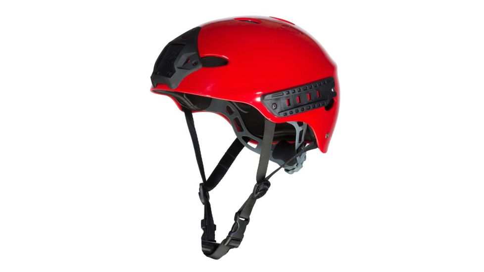 Shred Ready Rescue Pro Safety Helmet, Red, Small, RPRORDSM