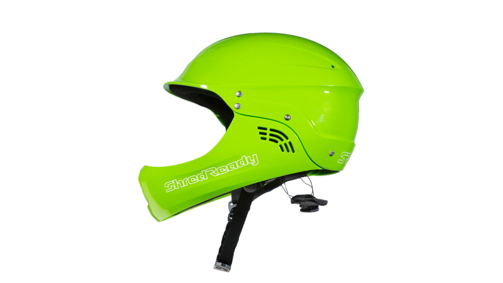 Shred Ready Standard Fullface  Helmet, Flash Green, OS SDFFFGRN